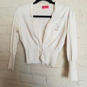 Baby The Stars Shine Bright Cream Cardigan